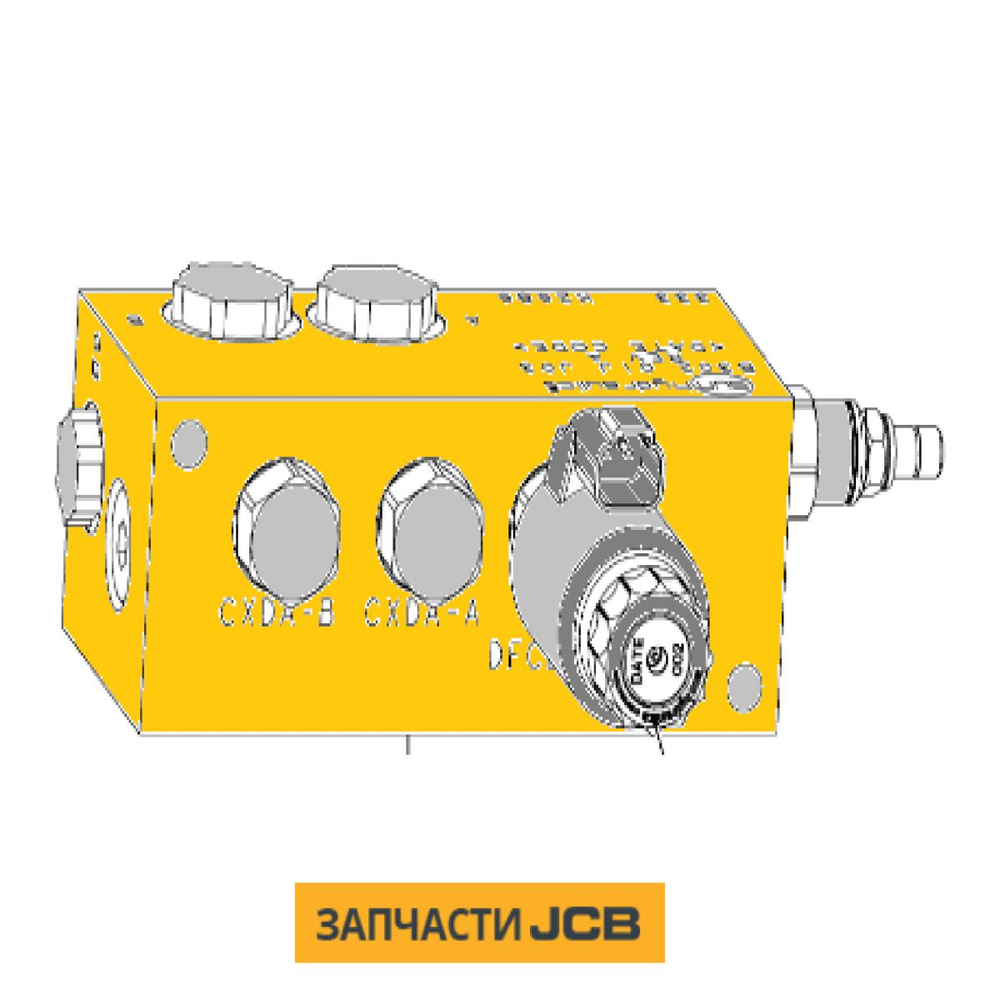 Катушка соленоида JCB 332/D7213