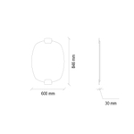 Зеркало для комода ENZA HOME CORDELL EH57715