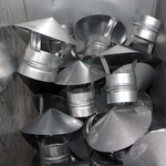 Крышный зонт круглый 125 мм