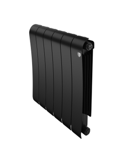 Радиатор биметаллический Royal Thermo Infinity 500 Noir Sable - 6 секц.