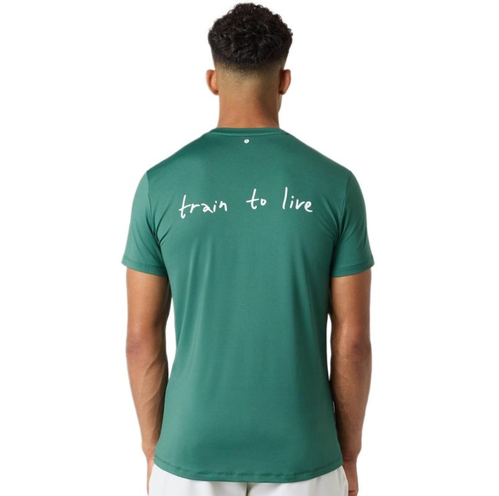 Теннисная футболка Bj_rn Borg Graphic - mallard green