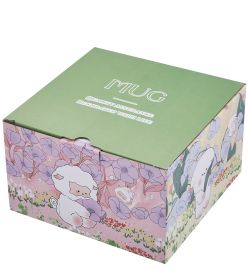 MUG-422/2 Чайная пара «Зайчонок в тюльпанах»