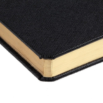 Подарочный набор: Jotter XL SE20 Monochrome в подарочной упаковке, цвет: Pink Gold, стержень Mblue и Ежедневник недатированный черный с золотис