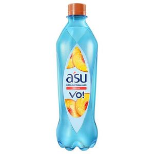 Вода питьевая ASU со вкусом Персика негазированная 1 л/бут 12 бут/упак