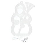 Фигура светодиодная 40см,»Снеговик» мультицвет