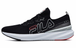 FILA Athletics low-cut running shoes men's black and white