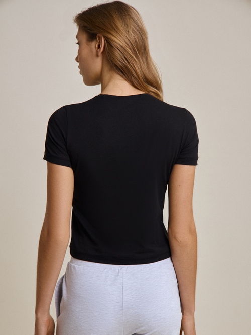 Футболка Tyler T-shirt Black in Cotton