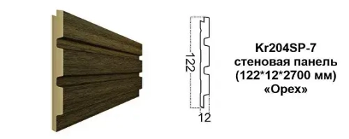 Декоративная панель Kr204SP-7/2.7