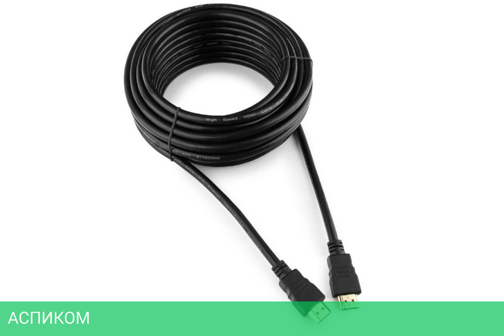 Кабель Cablexpert HDMI CC-HDMI4-10M 10м, v2.0, 19M/19M черный