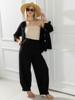 Блузка женская Асель-2 Виотекс ЧЁРНЫЙ