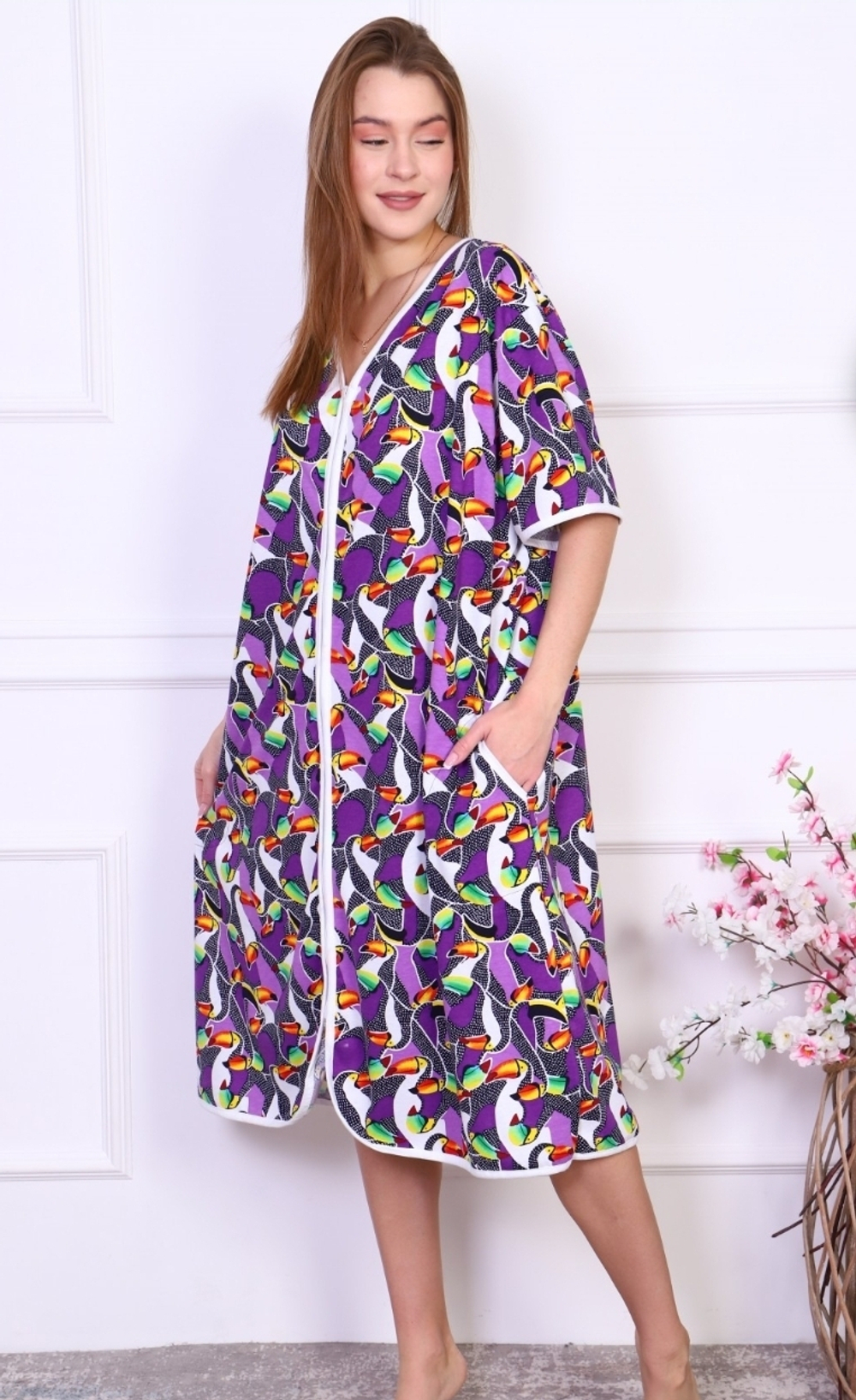 Халат женский 46 (Батал)