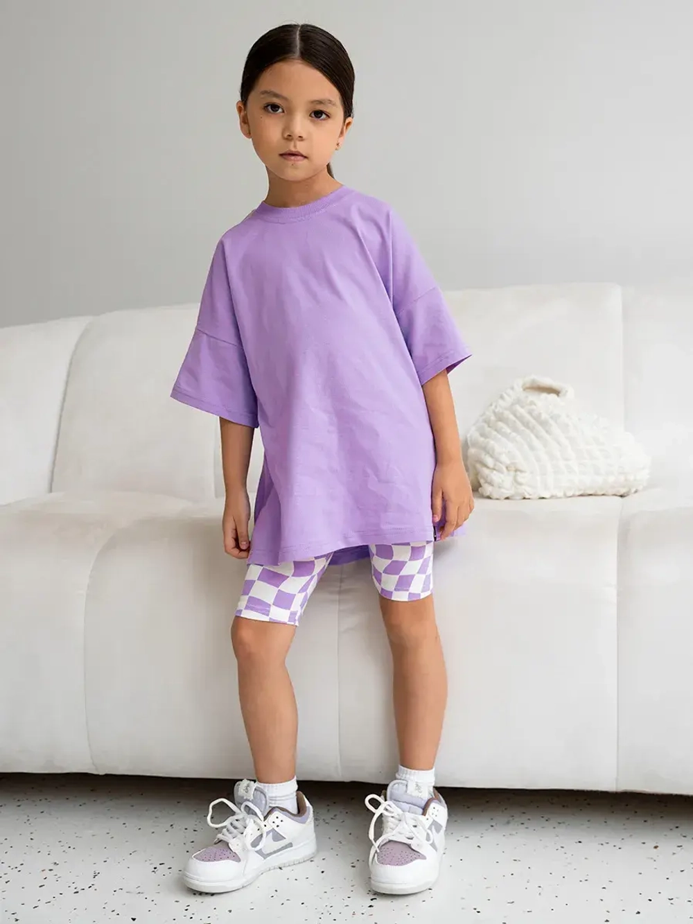 Футболка для девочки оверсайз