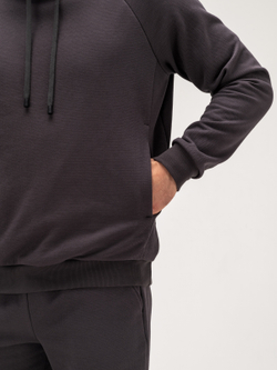 Костюм мужской спортивный теплый. Графит