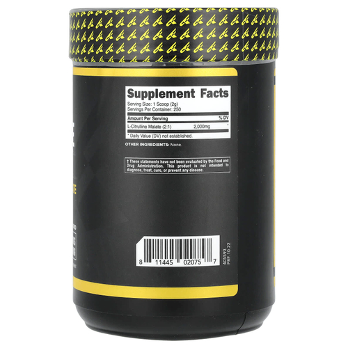 Primaforce, Цитруллина малат, без добавок, 500 г (1,1 фунта)