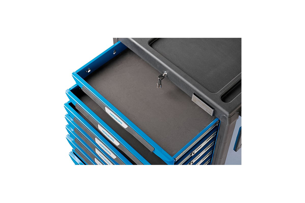 Тележка инструментальная, 7 выдвижных ящиков, синяя NORDBERG T7N(B)