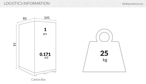 Пластиковый стол Ares 140х80 бежевый