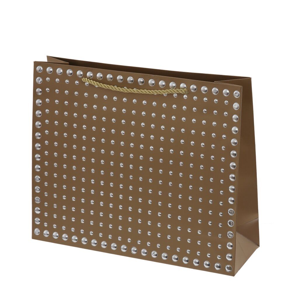 GAEM Пакет подарочный M (бумага 210г/м2, блок 12шт), L32 W10 H26 см, 6в.