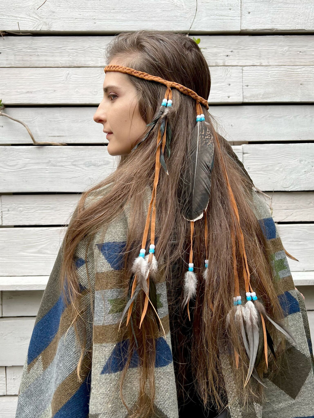 Повязка в стиле хиппи