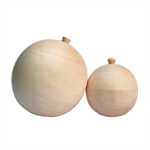 Шар 120мм елочный, деревянная заготовка