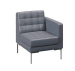 Секция с подлокотником одноместная ФОРЕСТ