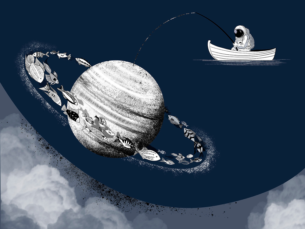 Дизайнерские обои Wall Street Cosmos