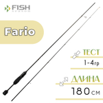 Спиннинг Fish Season Fario, полая вершина тюльпан (1.80м/1гр-4гр)