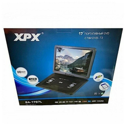 Портативные DVD 17" XPX EA-1767L (USB, SD) + DVB-T2