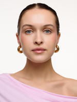 Пусеты "Bagel" Gold