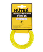 Леска Huter TS2015 для триммера, 2 мм, витой квадрат