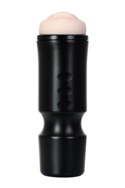 Мастурбатор черный рот Toyfa A-Toys 24 см