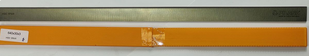 Нож строгальный "Pilana" HSS W18% 630х30х3 (шт.)