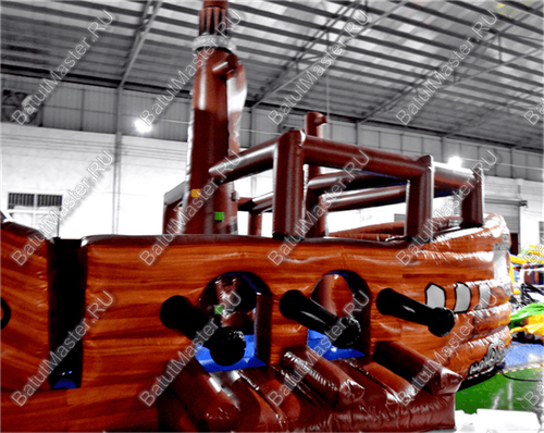 Надувной корабль "Весёлый Роджер Brown"