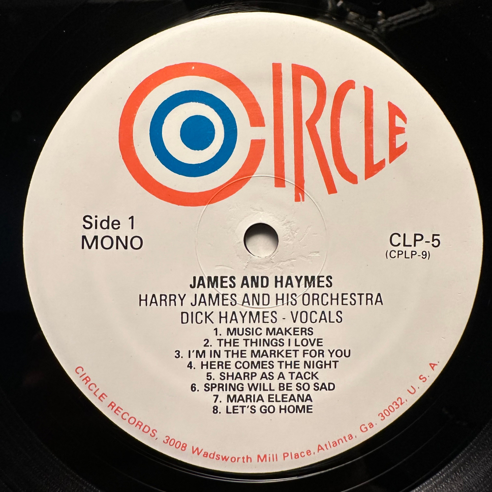 Harry James And His Orchestra / Dick Haymes - James And Haymes (США 1980г.)