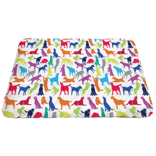 Матрас для собаки "Силуэты Лабров"