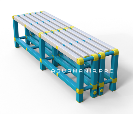 Скамья (вариант 15) 2000х420х450 мм