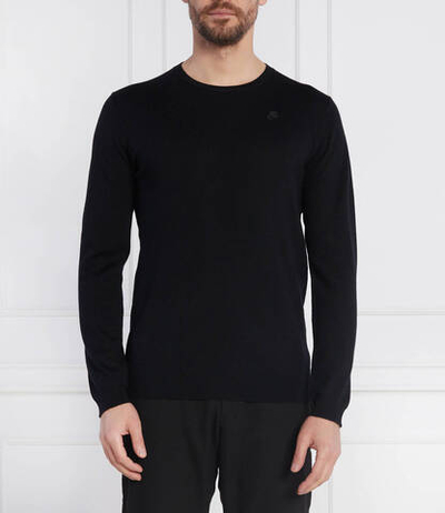 Хлопковый свитер Karl Lagerfeld - черный(655000 524399)