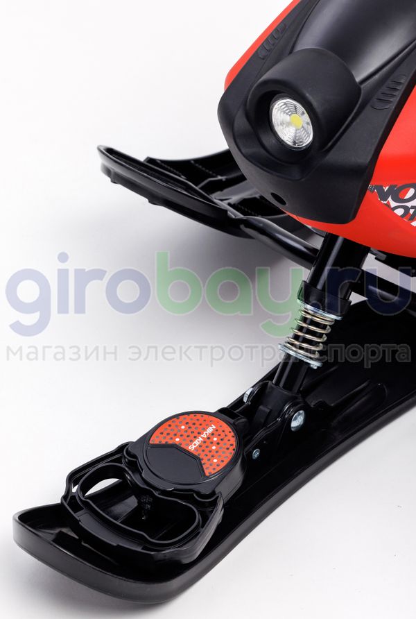 Детский электроснегокат BARS Arctic - Красный