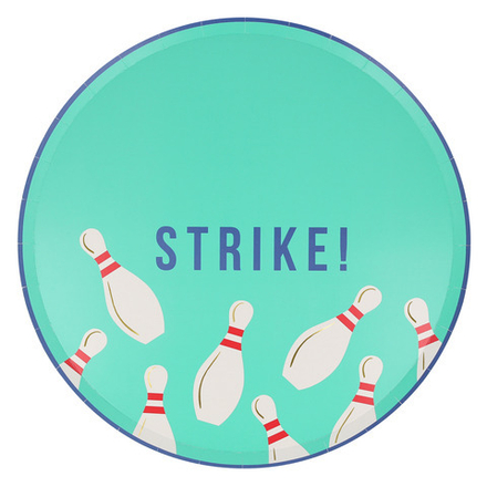 Тарелки "Боулинг" 8 шт. (26.7х26.7 см)