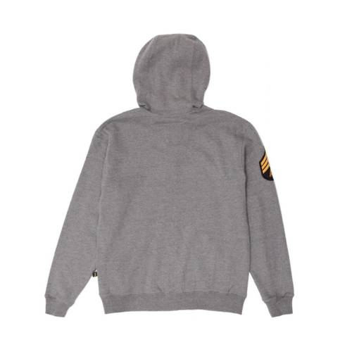 Толстовка Hutton Alpha Industries (серая - h.grey)