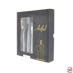 Набор столовых приборов Artful Sultan Titanium 18 пр