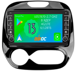 Магнитола для Renault Kaptur 2016+ (кондиционер) - Airoc AB-3004M (кнопки и крутилки), Android 13, TS20, 6/128Гб, SIM-слот, CarPlay