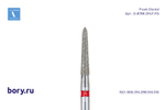 Бор алмазный красный Frank Dental типа FG - D.878K.014.F.FG