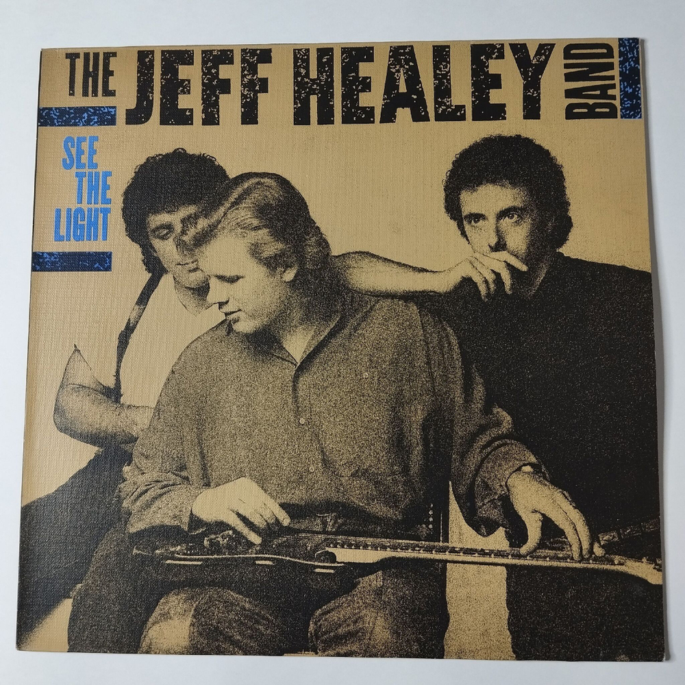 Винтажная виниловая пластинка LP The Jeff Healey Band See The Light (Germany 1988)