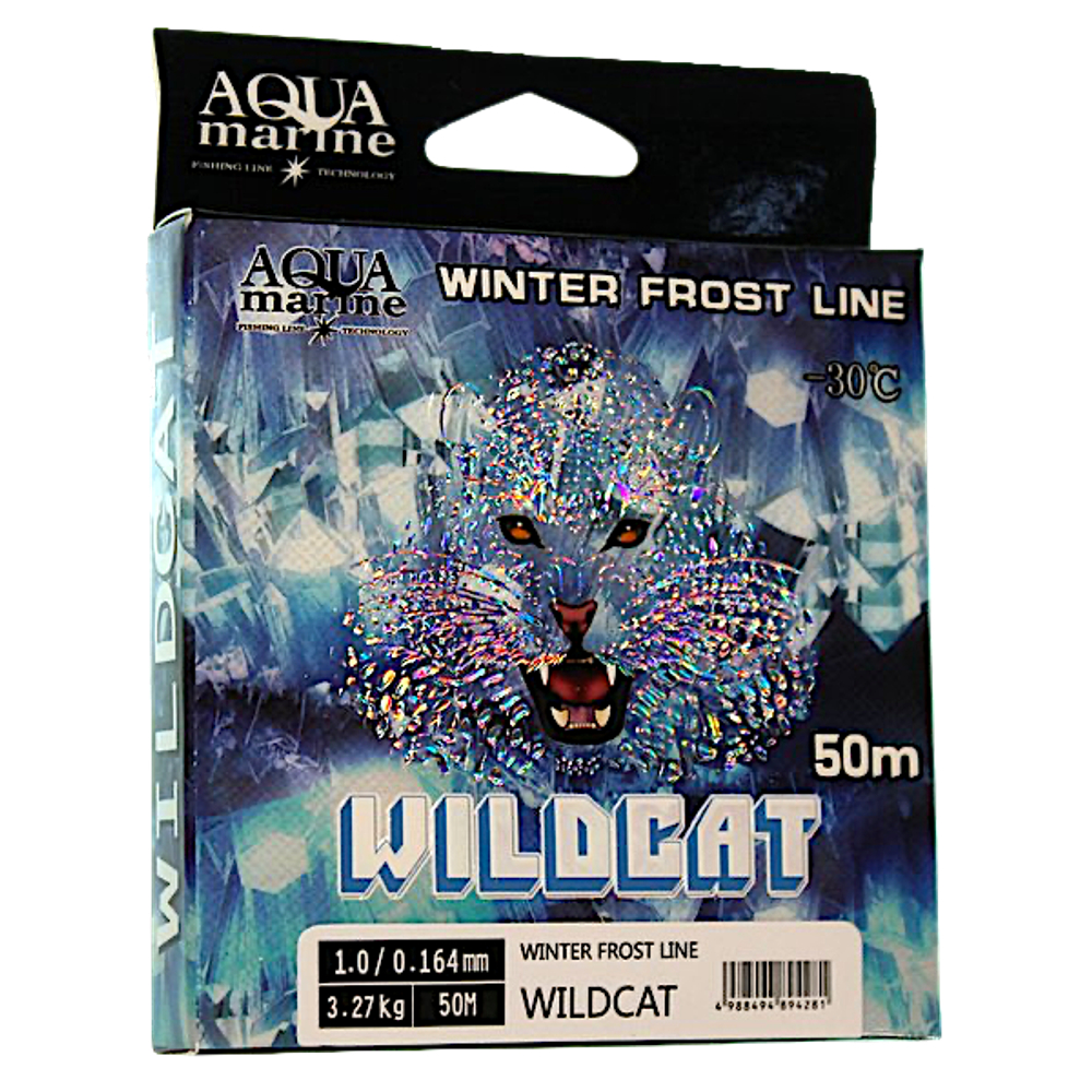 Леска зимняя YGK AquaMarine Wildcat -30°С 50м 0.262мм 7.12кг #2.5