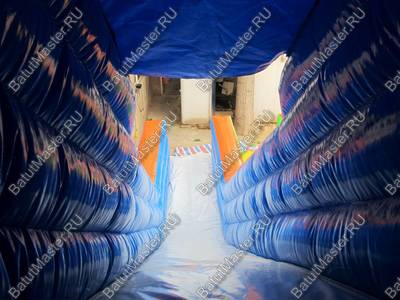 Коммерческая надувная полоса препятствий "В поисках приключений"