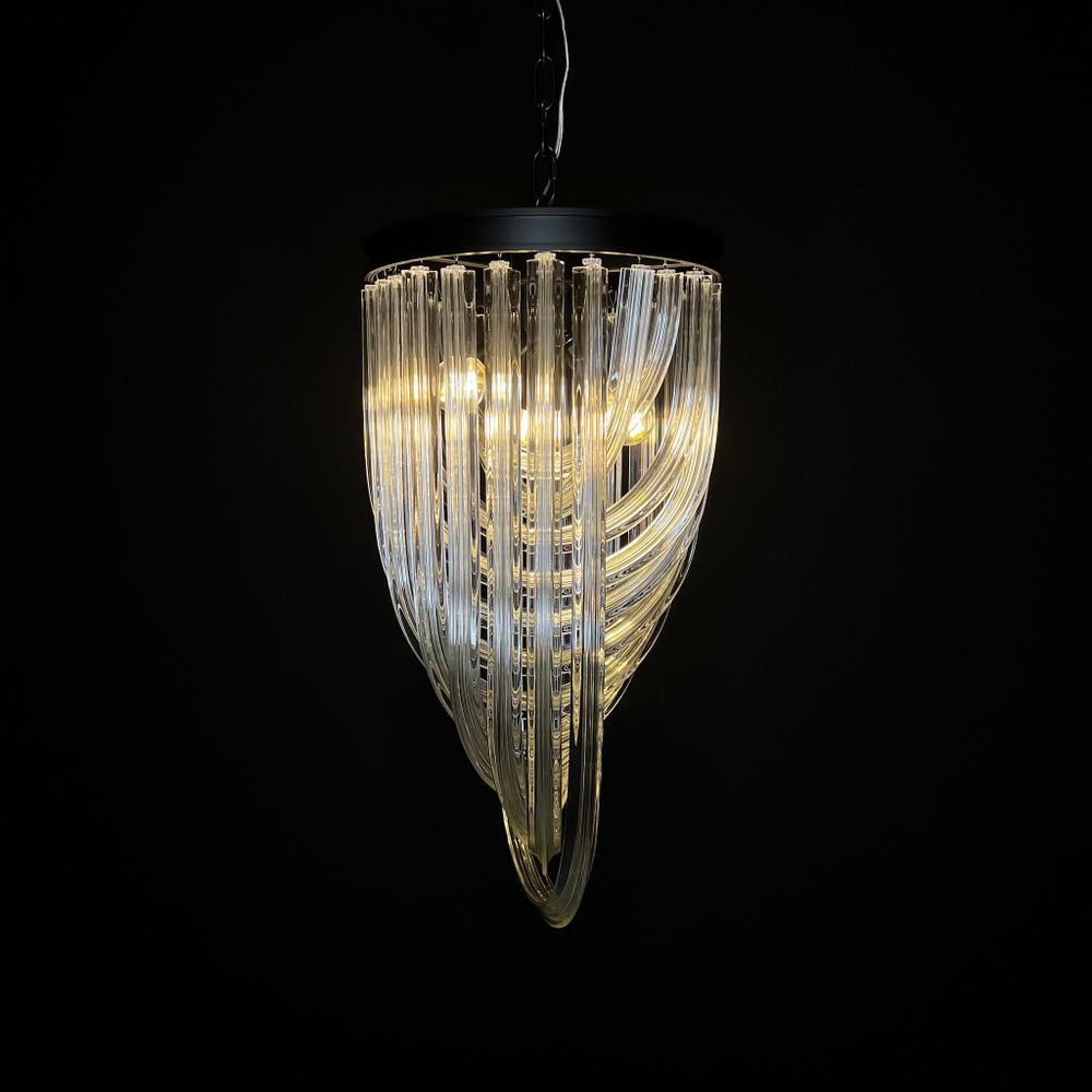 Подвесная Люстра Chandelier Murano Clear By Imperiumloft