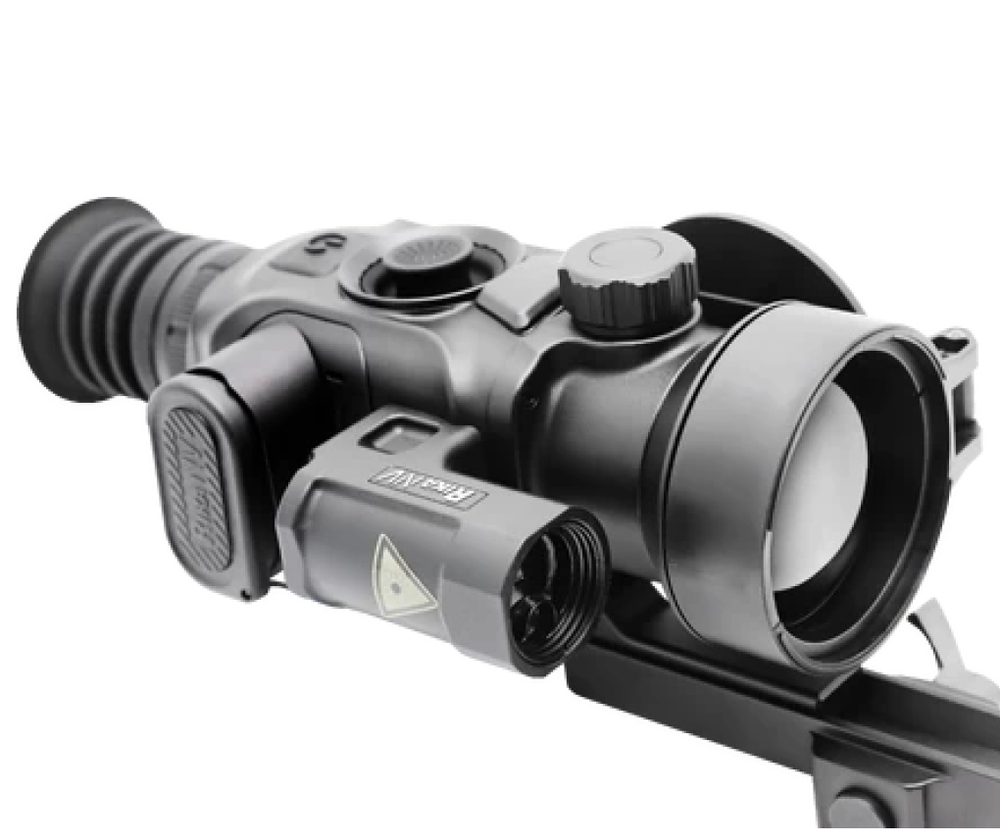 Тепловизионный прицел RikaNV Lesnik 350L х4.6-х23, 384х288 12μm, ⌀​​50мм, до 5500м, дальномер