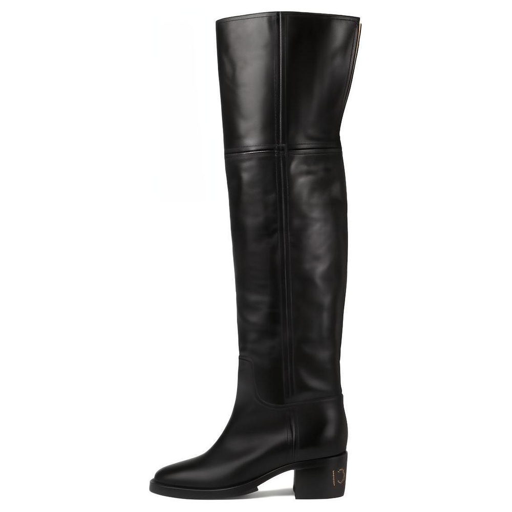 GUCCI Rear-slit Knee-high Boots