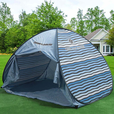 Палатка пляжная 2х-местная, 185х145х140 см, 1 слой, 1 комн, есть чехол, дакроновая ткань, Y6-1812