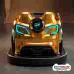 Бамперная электромашинка «Золотой старт» для автодрома, для ТРЦ и парков